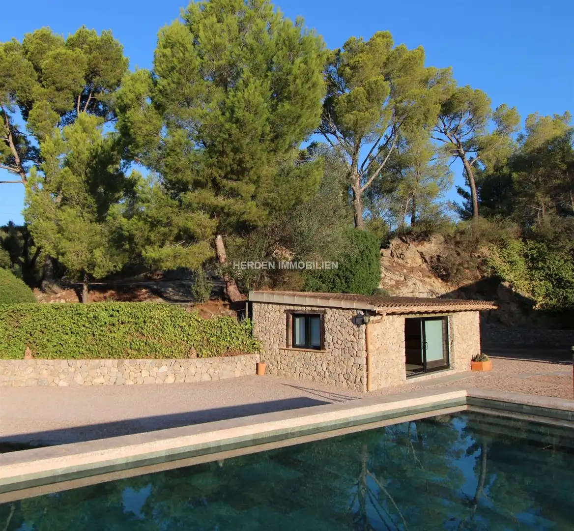 Jardín de Finca rústica en venta en Calvià con Aire acondicionado, Calefacción y Terraza