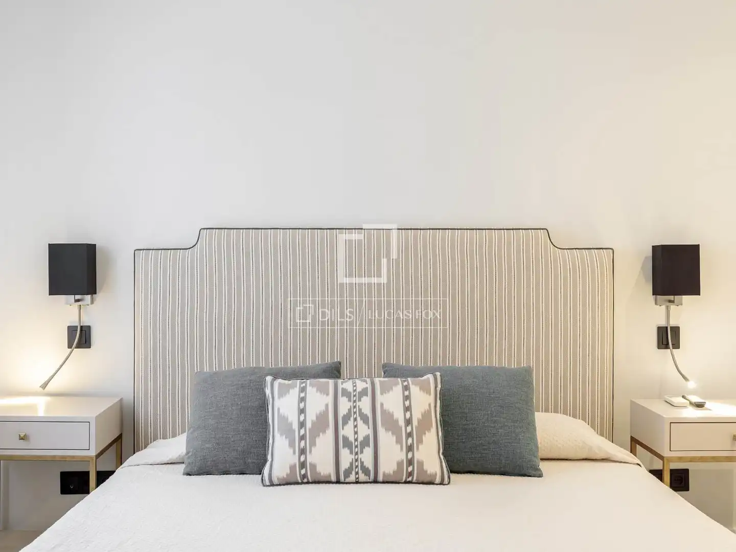 Bedroom of Flat for rent in Barrio de Salamanca