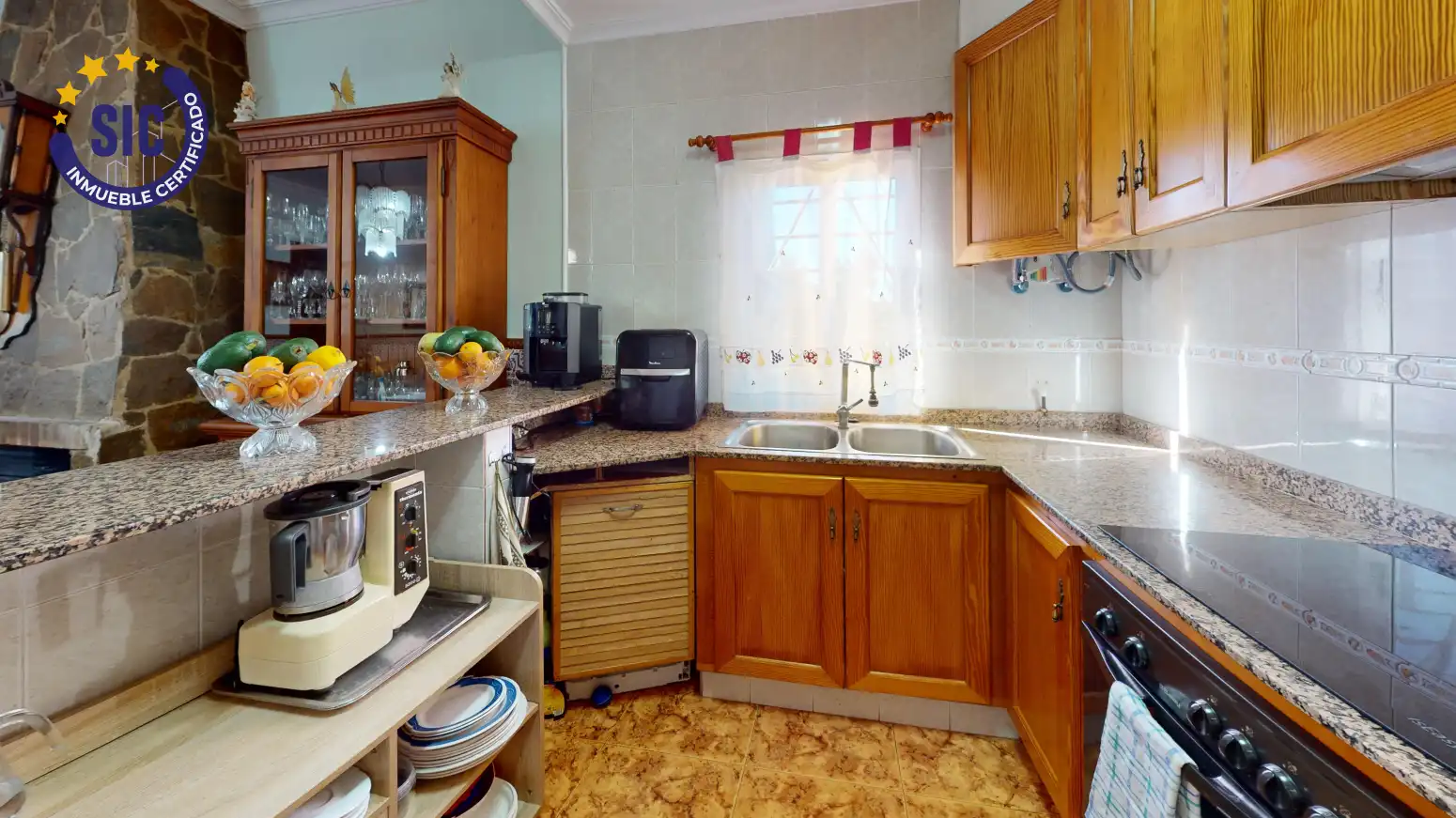 Cocina de Casa o chalet en venta en Alfarb con Aire acondicionado, Calefacción y Jardín privado