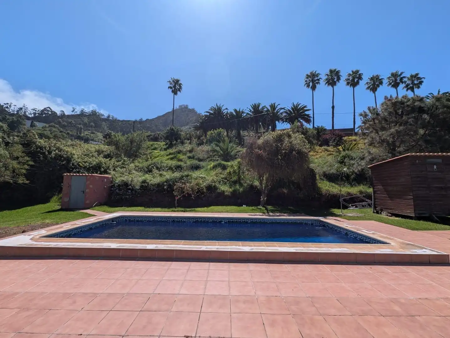 Swimming pool of Houses for rent in Tegueste  with Private garden, Terrace and Swimming Pool