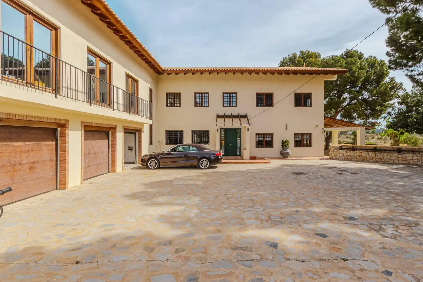 Vista exterior de Finca rústica en venta en Aigües con Calefacción, Jardín privado y Terraza