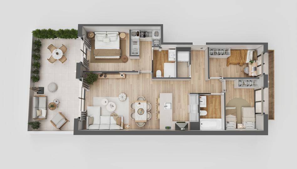 Foto 1 de Pis en venda a Passeig de la Ribera, 9, Congost, Barcelona