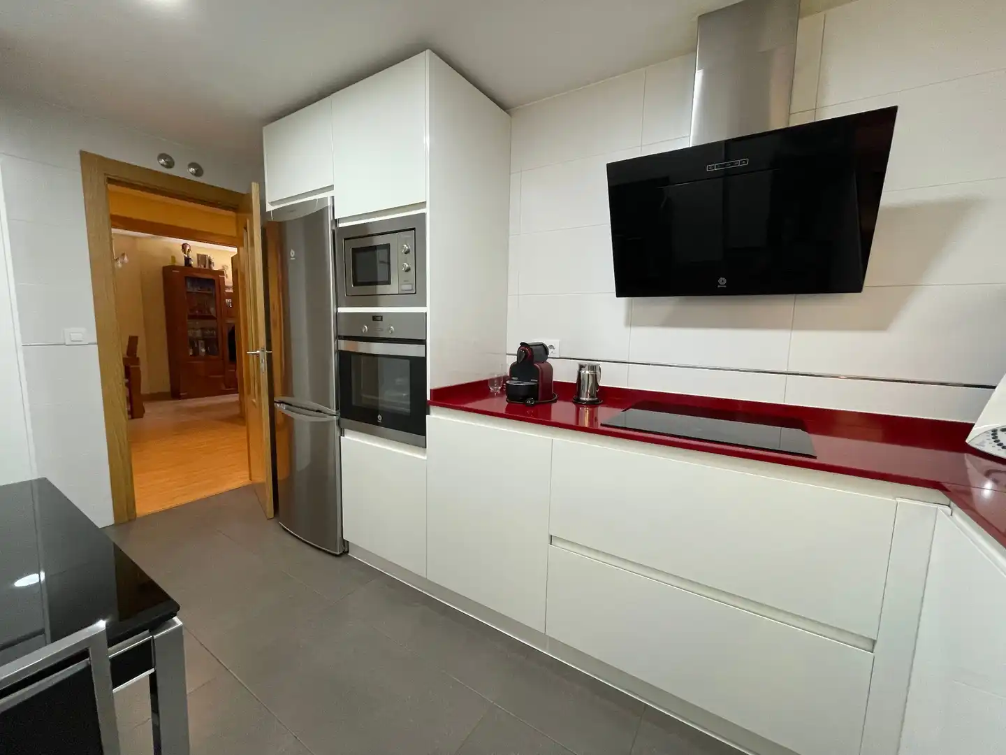 Küche von Wohnung zum Verkauf in Peñaranda de Bracamonte mit Heizung, Privatgarten und Parkett