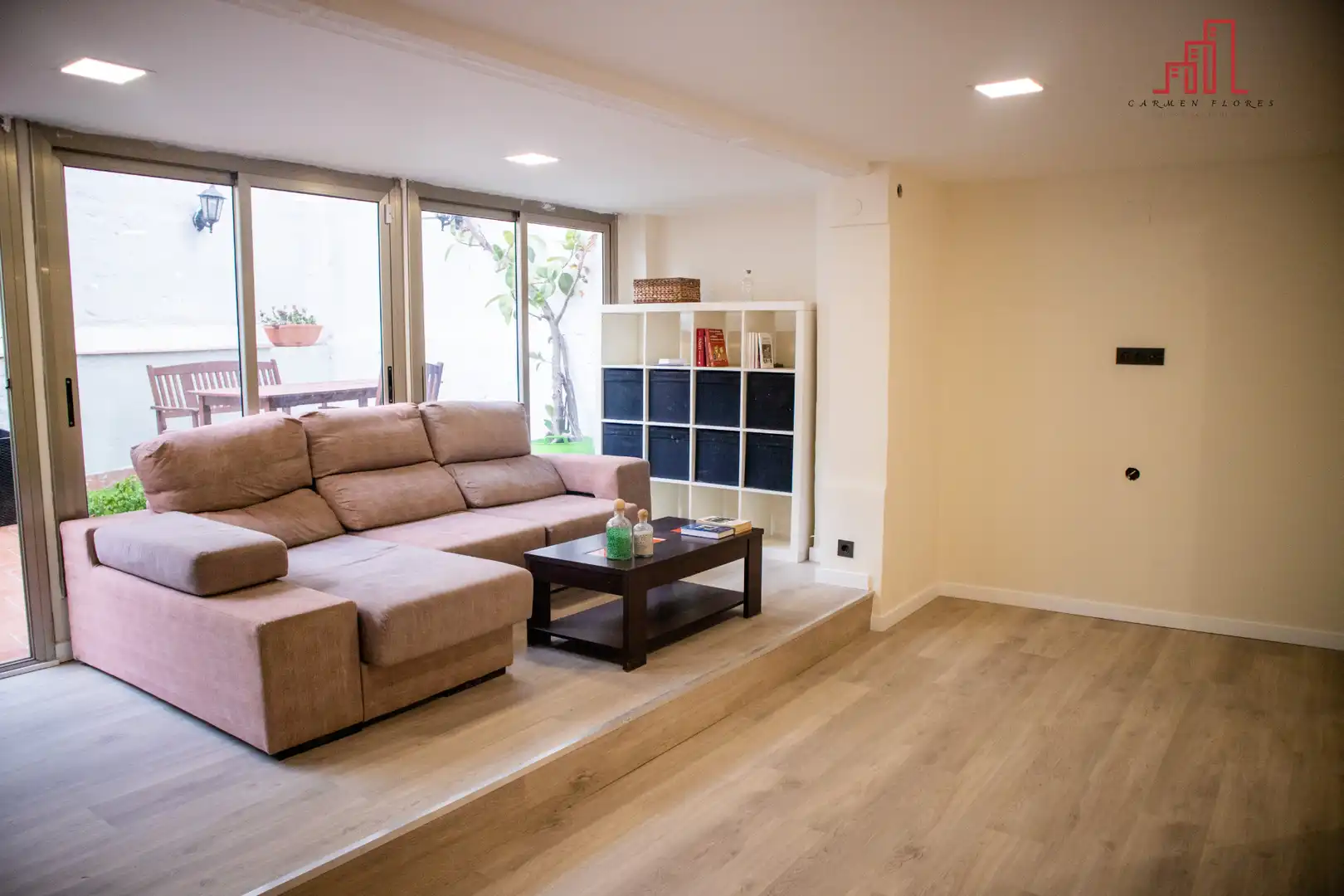 Sala de estar de Piso en venta en Barcelona con Aire acondicionado, Calefacción y Parquet