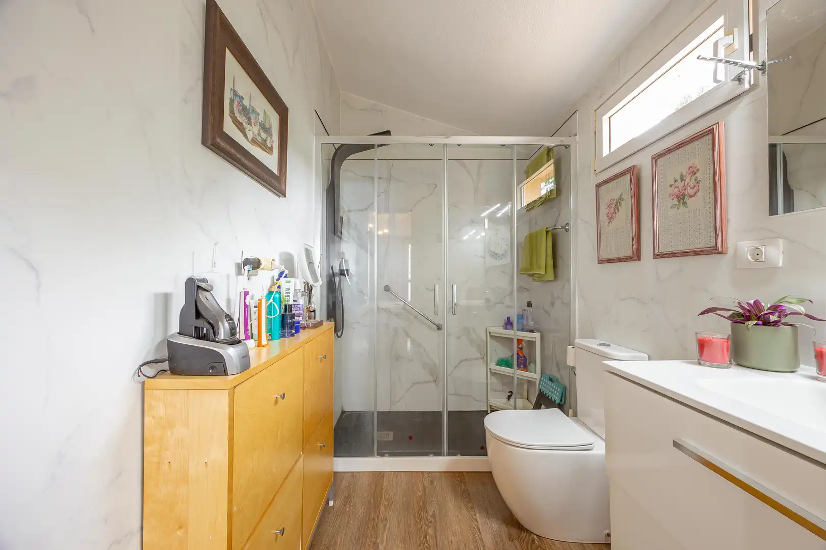 Bathroom of Houses for sale in Santa Brígida  with Private garden, Terrace and Storage room