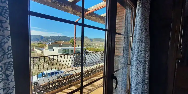 Vista exterior de Casa o chalet en venta en Arriate con Aire acondicionado, Jardín privado y Terraza