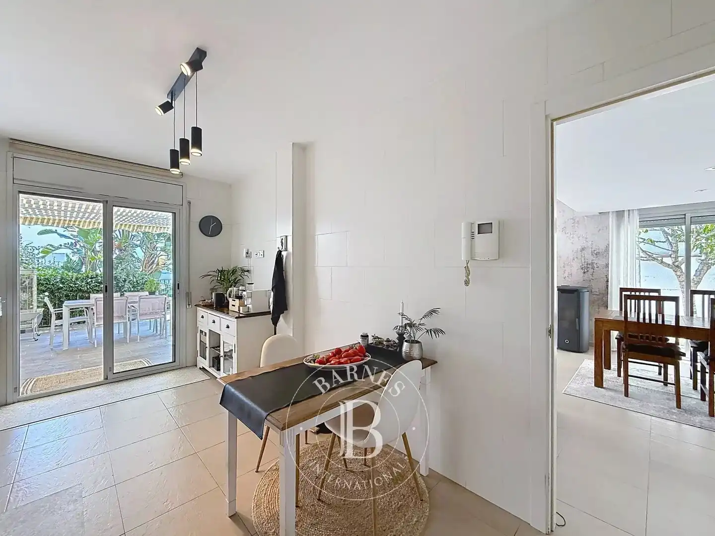 Terraza de Casa adosada en venta en Mataró con Aire acondicionado, Calefacción y Jardín privado