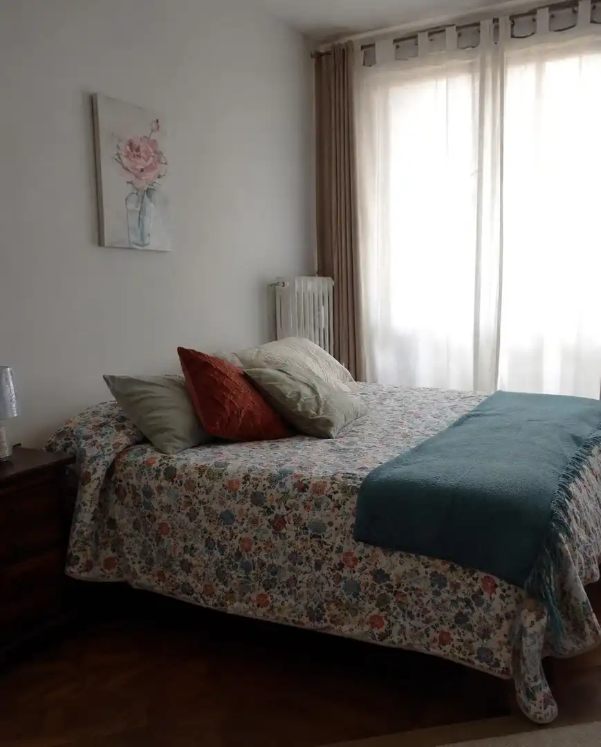 Bedroom of Flat for rent in Santander  with Heating and Furnished