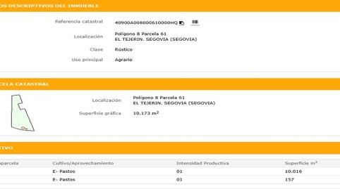 Foto 2 de Terreny en venda a Calle Egido, 2, Valleruela de Pedraza, Segovia