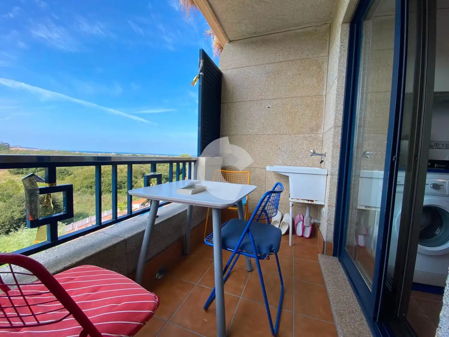 Terrassa de Apartament en venda en Sanxenxo amb Calefacció, Traster i Piscina
