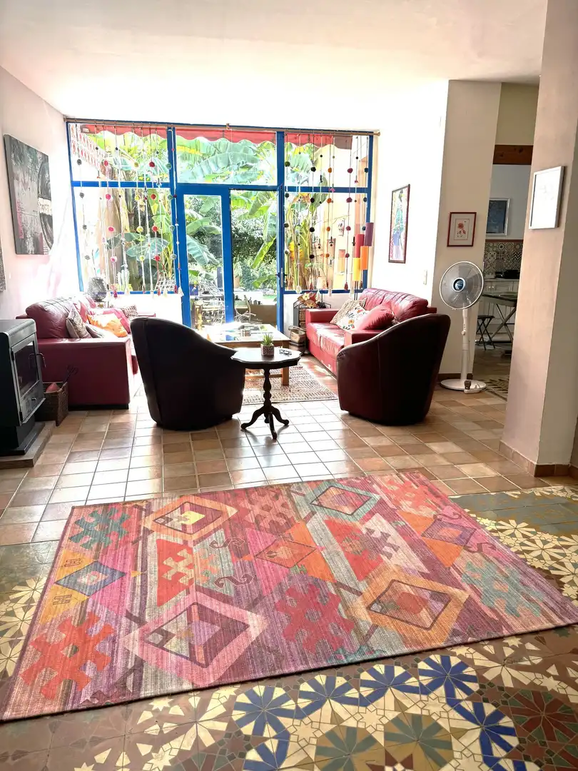 Sala de estar de Finca rústica en venta en Benimeli con Aire acondicionado, Calefacción y Jardín privado