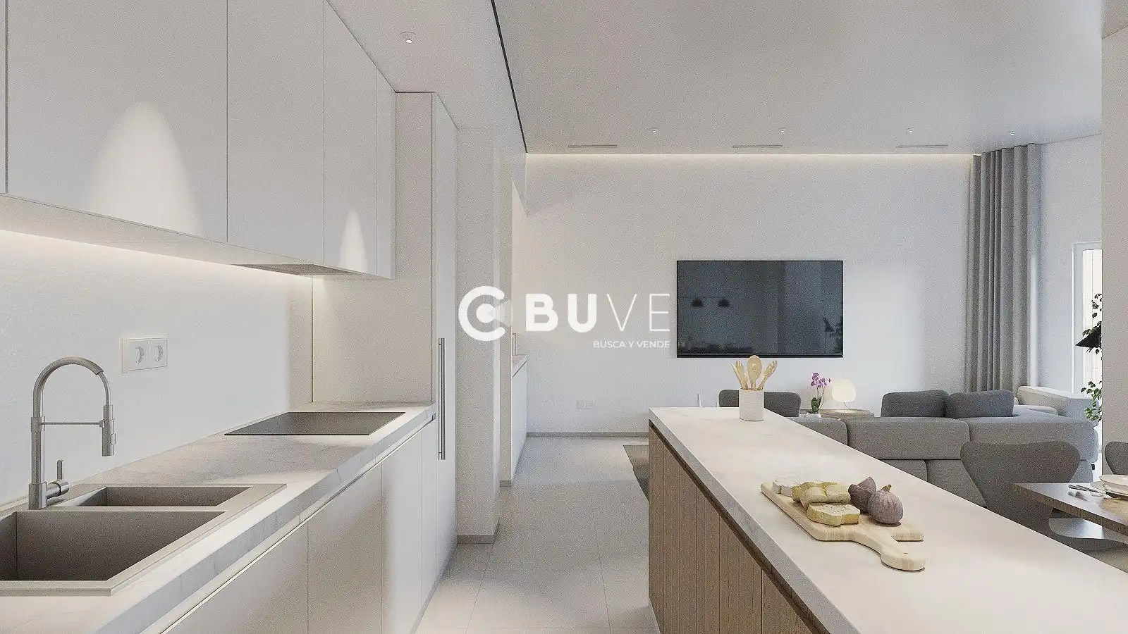 Kitchen of Flat for sale in Centro - La Costilla