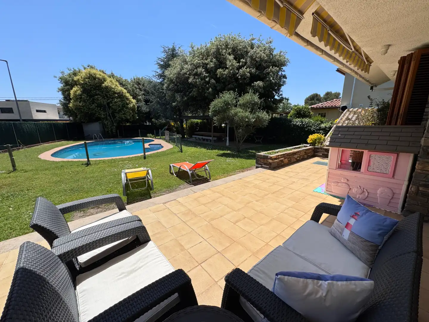 Terraza de Casa o chalet en venta en Cardedeu con Aire acondicionado, Calefacción y Jardín privado