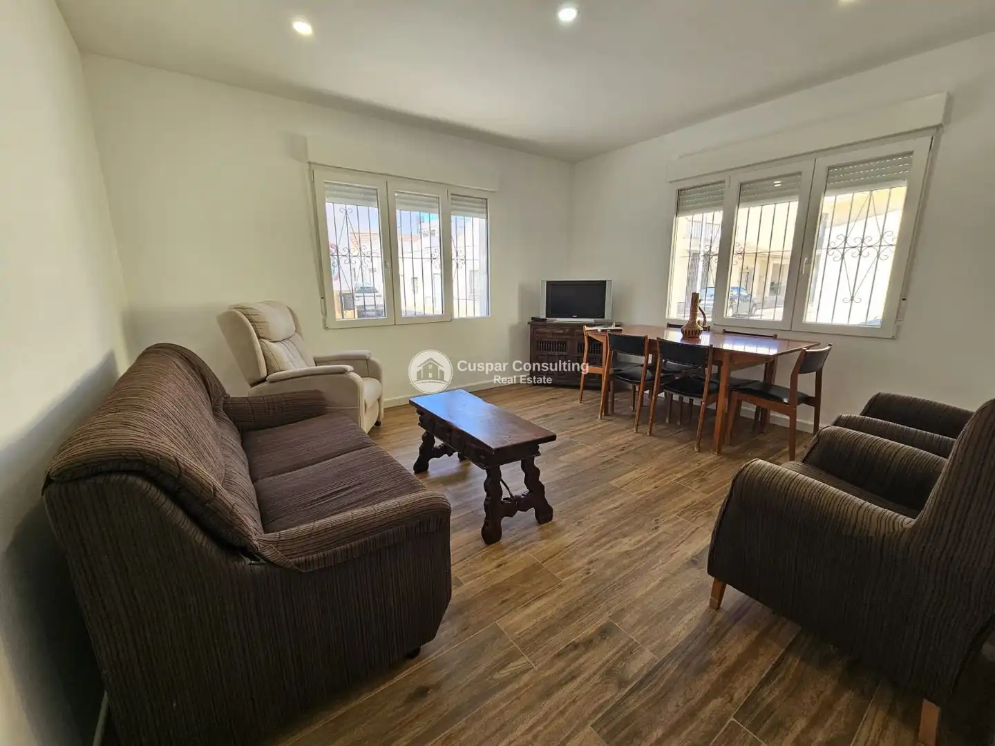 Sala de estar de Casa adosada en venta en San Pedro del Pinatar con Aire acondicionado y Terraza