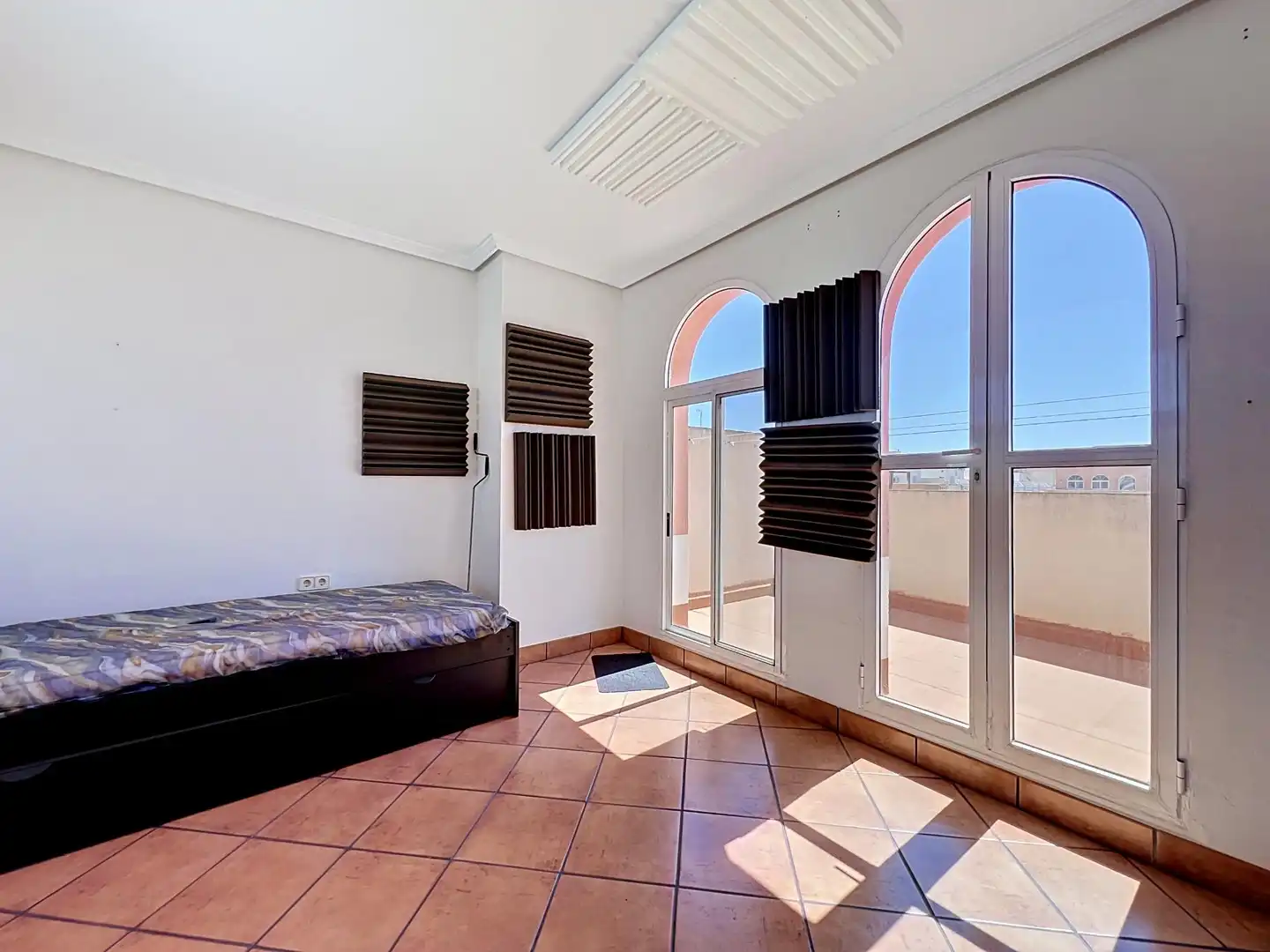 Balcony of Detached homes for sale in Roquetas de Mar