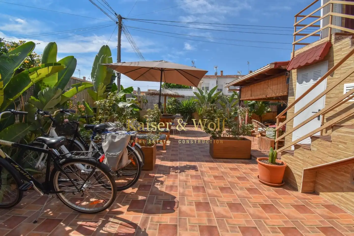 Terraza de Piso en venta en Santa Pola con Aire acondicionado, Jardín privado y Terraza