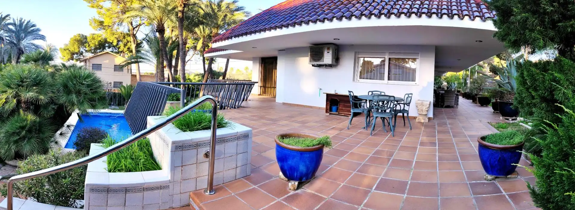 Terraza de Casa o chalet en venta en Murcia con Aire acondicionado, Jardín privado y Terraza