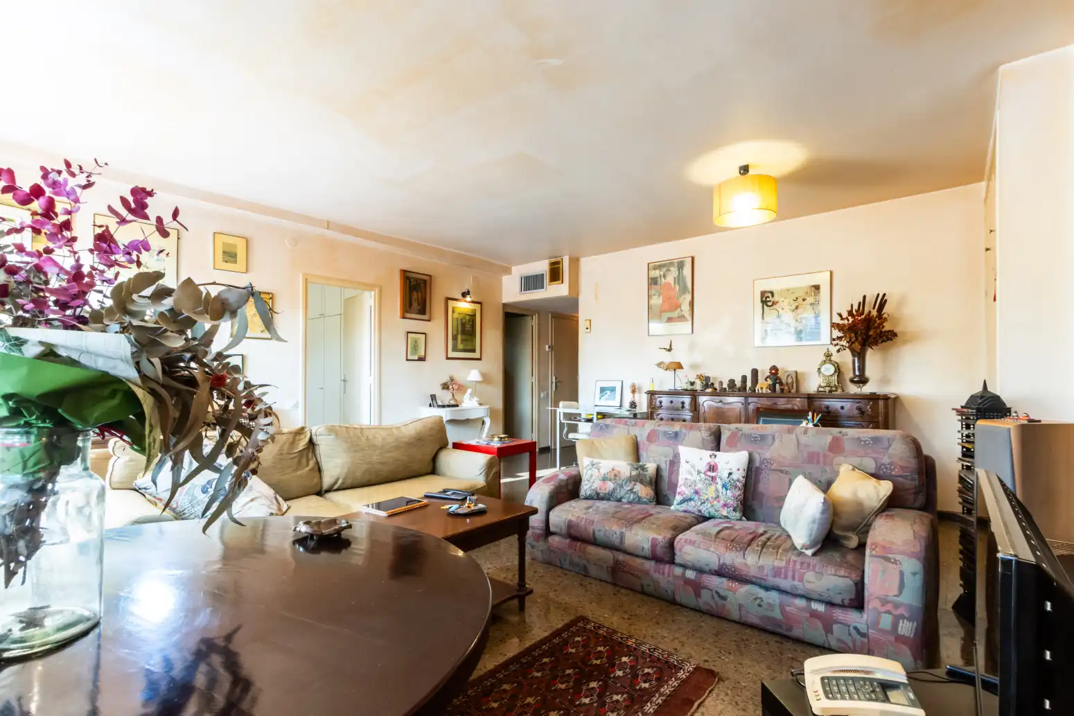 Sala de estar de Piso en venta en Centre