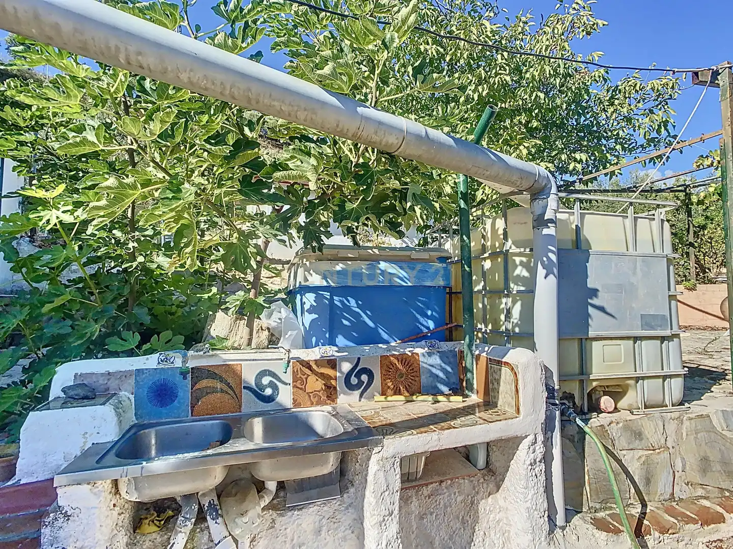 Jardín de Casa o chalet en venta en Riogordo con Amueblado y Lavadora