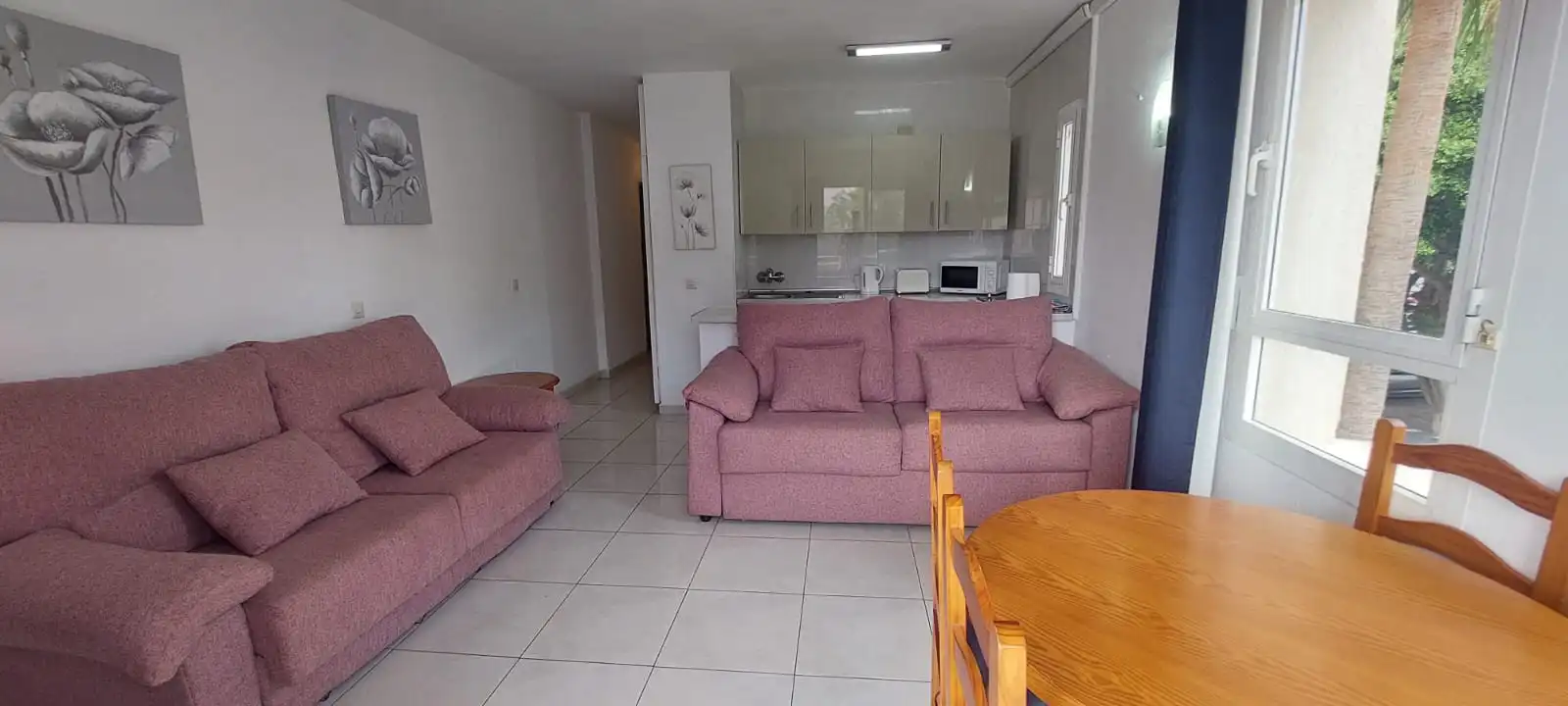 Living room of Apartments for sale in Benalmádena  with Air Conditioner, Terrace and Furnished
