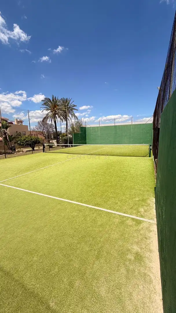 Garden of Detached homes for sale in Málaga  with Air Conditioner, Storage room and Swimming Pool