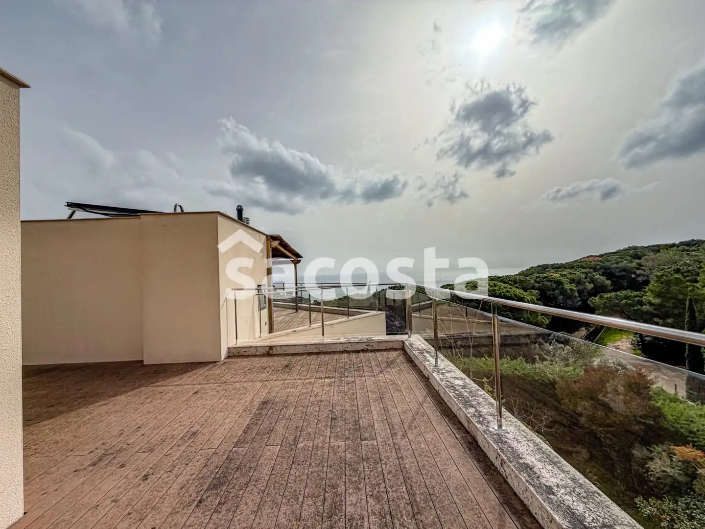 Terrassa de Casa adosada en venda en Lloret de Mar amb Aire condicionat, Jardí privat i Terrassa