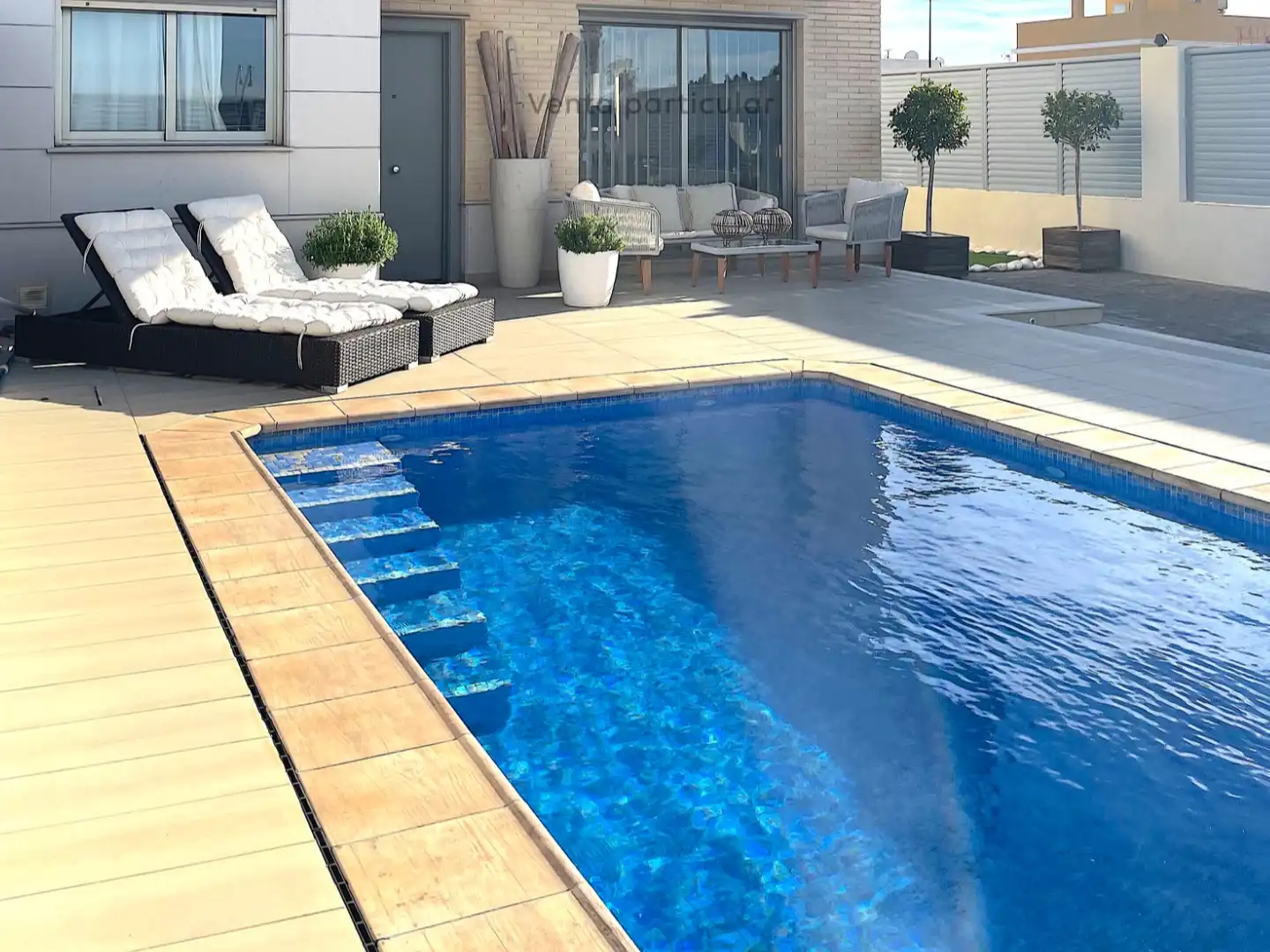 Casa aparellada amb jardí en venda a Avinguda Vicente Cañada Blanch 150, imagen 2
