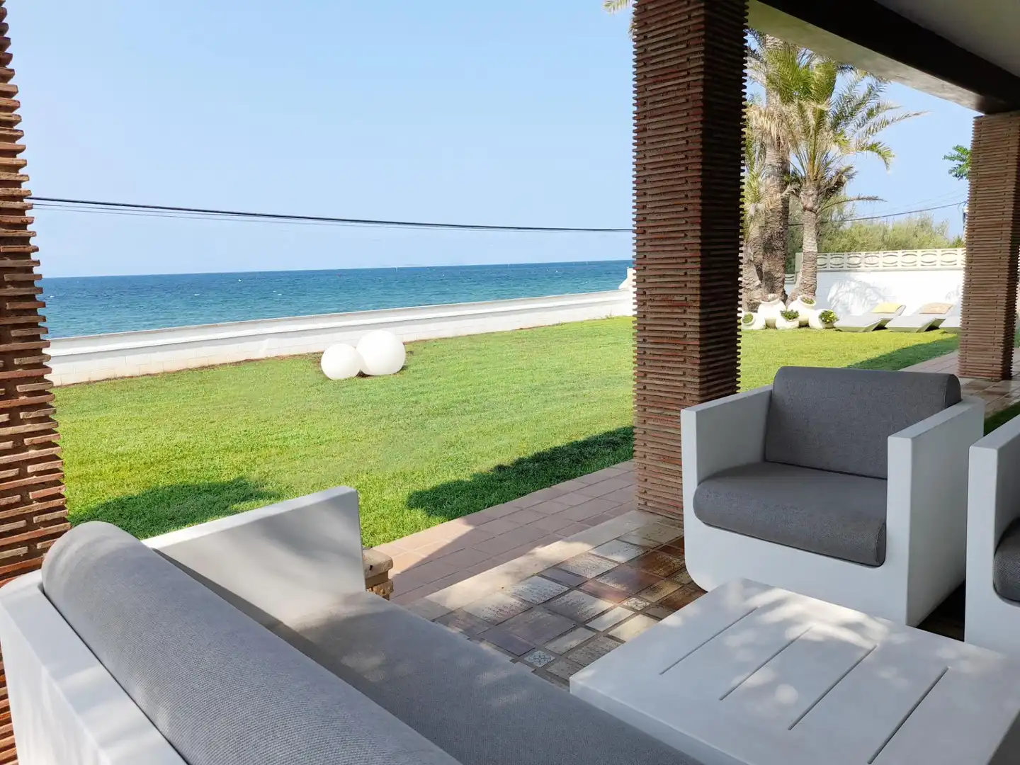 Terrassa de Casa o xalet en venda en Dénia amb Aire condicionat, Calefacció i Jardí privat