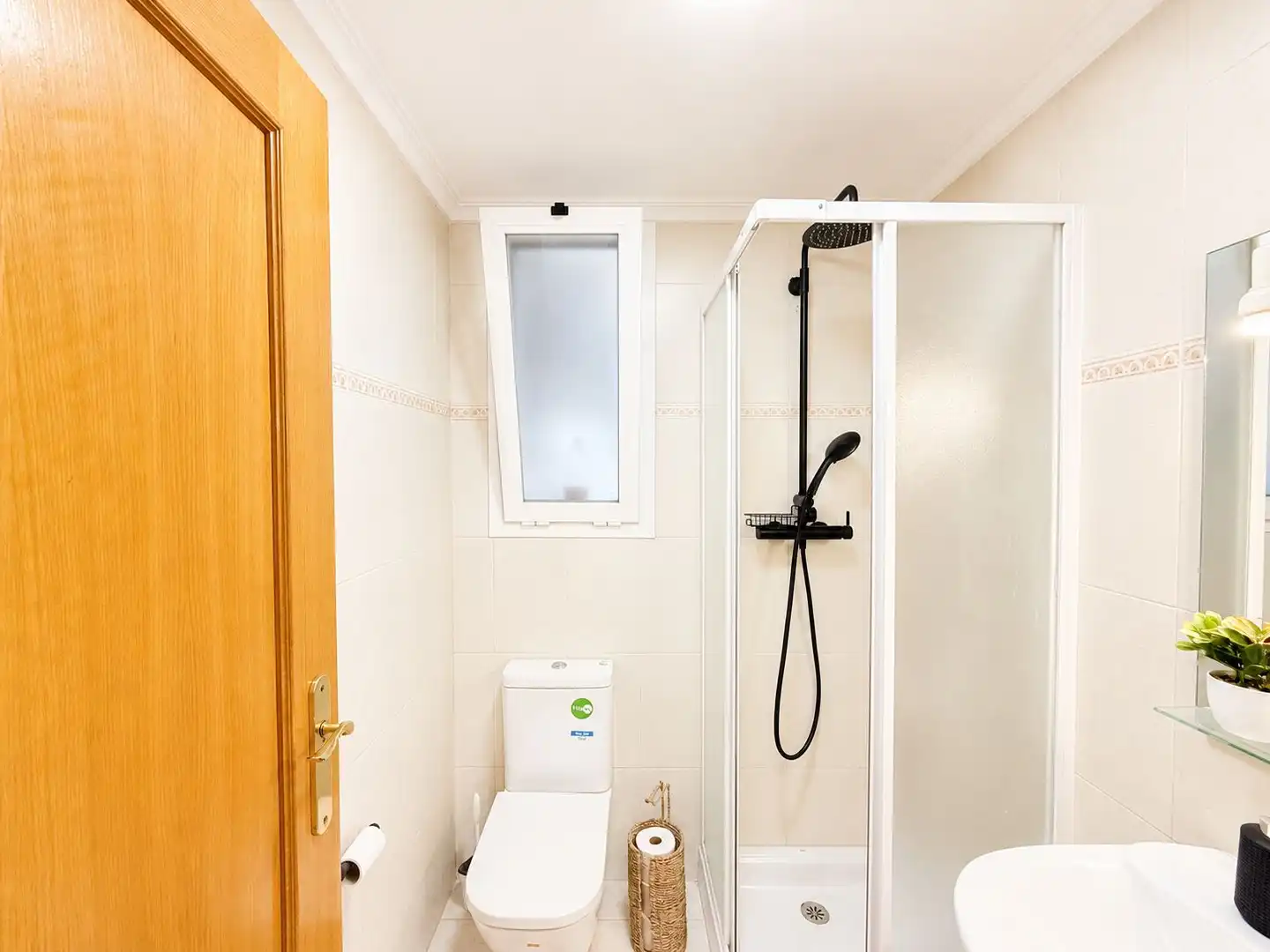 Baño de Apartamento en venta en Jávea / Xàbia con Calefacción, Trastero y Balcón