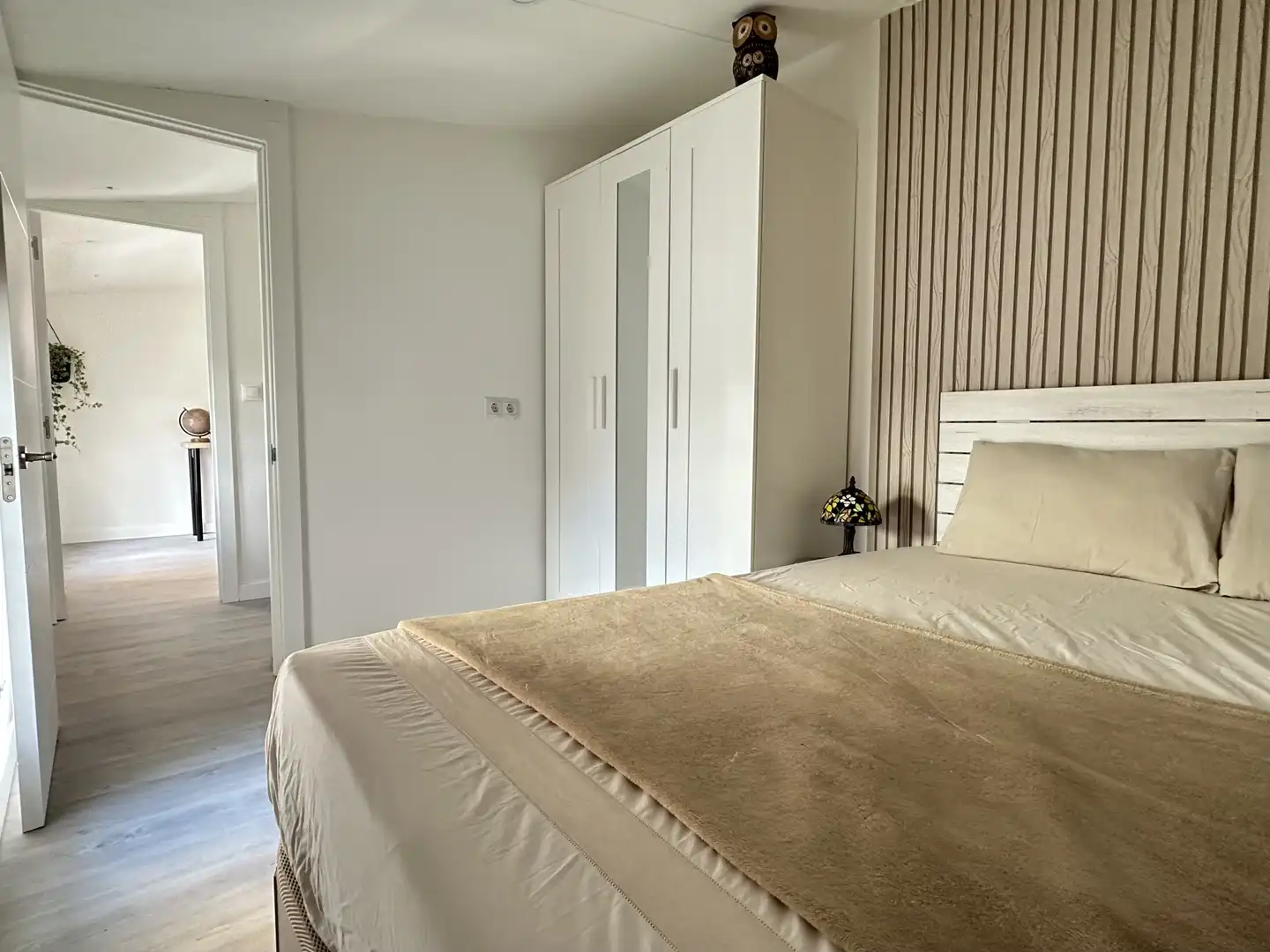 Schlafzimmer von Maisonette zum Verkauf in Madrid mit Parkett und Möbliert