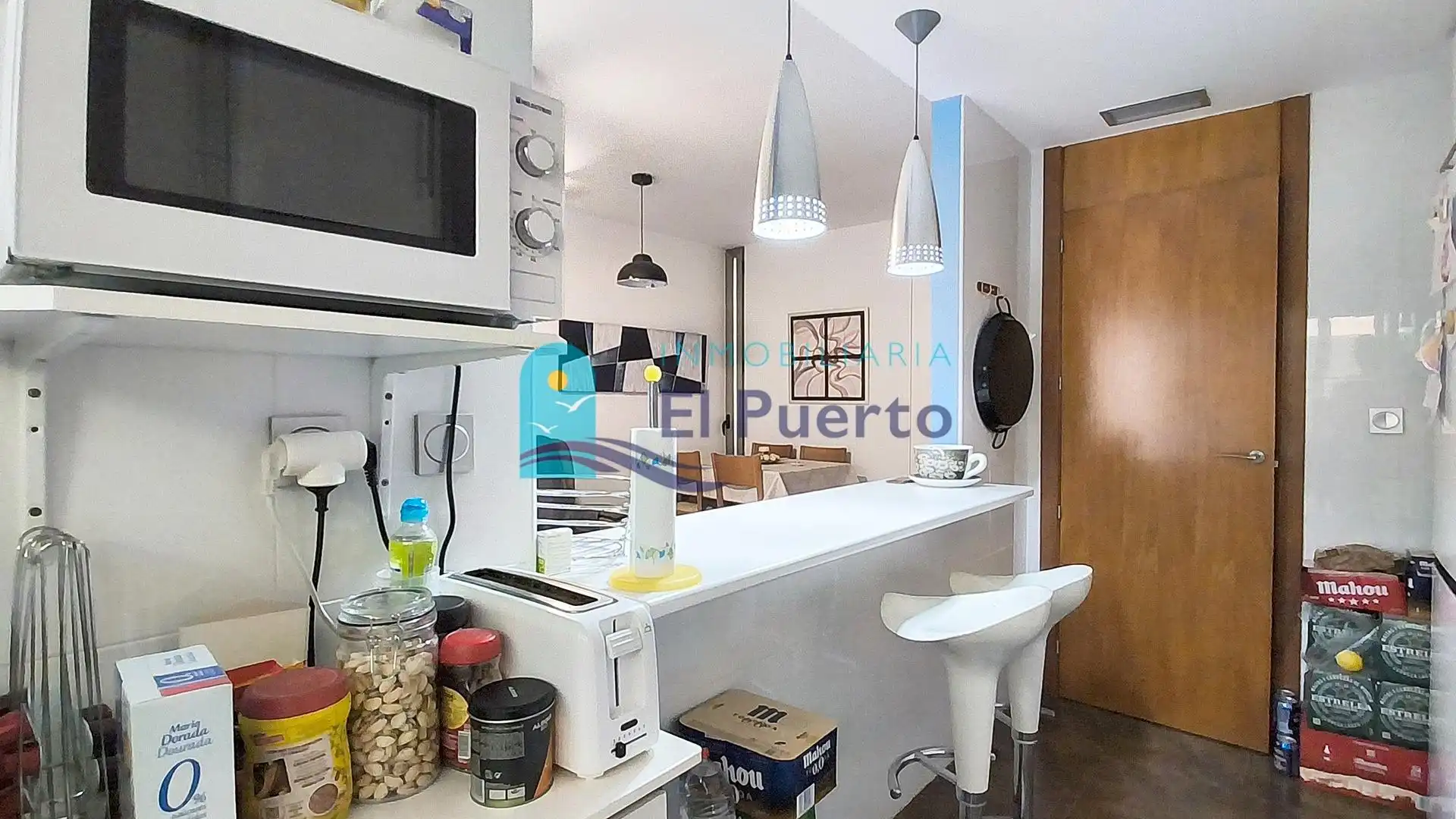 Cuina de Apartament en venda en Mazarrón amb Aire condicionat, Calefacció i Terrassa
