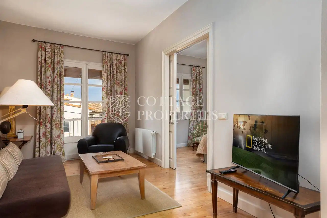 Sala de estar de Finca rústica en venta en Torroella de Fluvià con Aire acondicionado, Jardín privado y Terraza