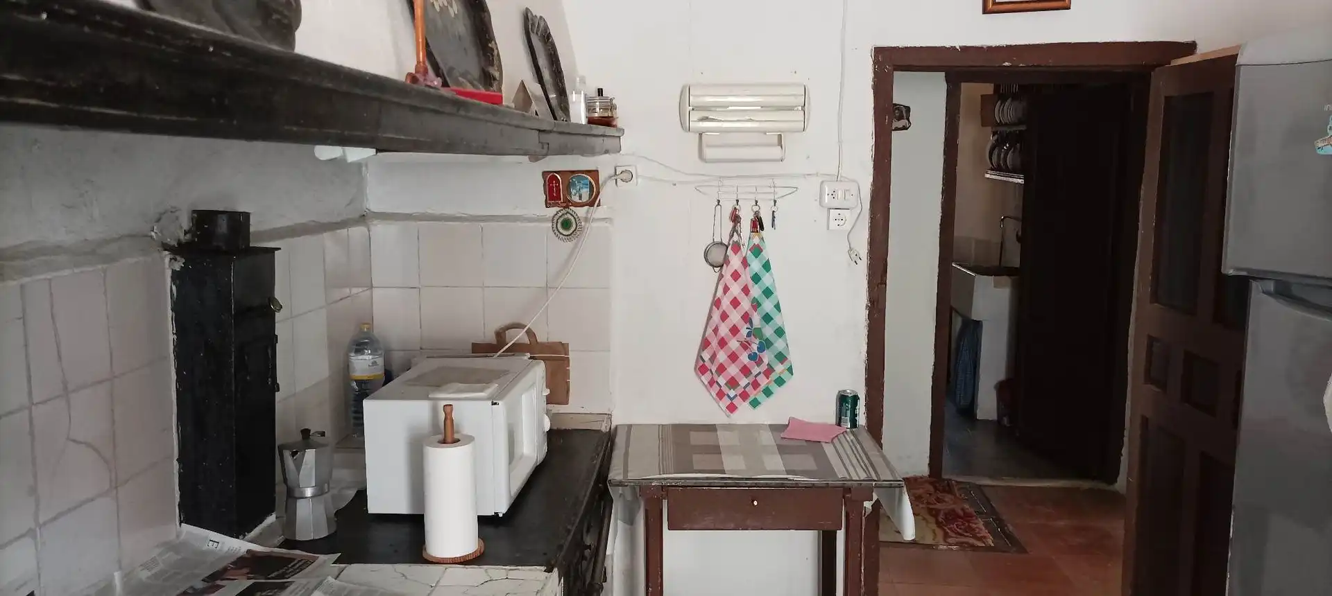Cuina de Casa o xalet en venda en Cuenca amb Calefacció i Balcó