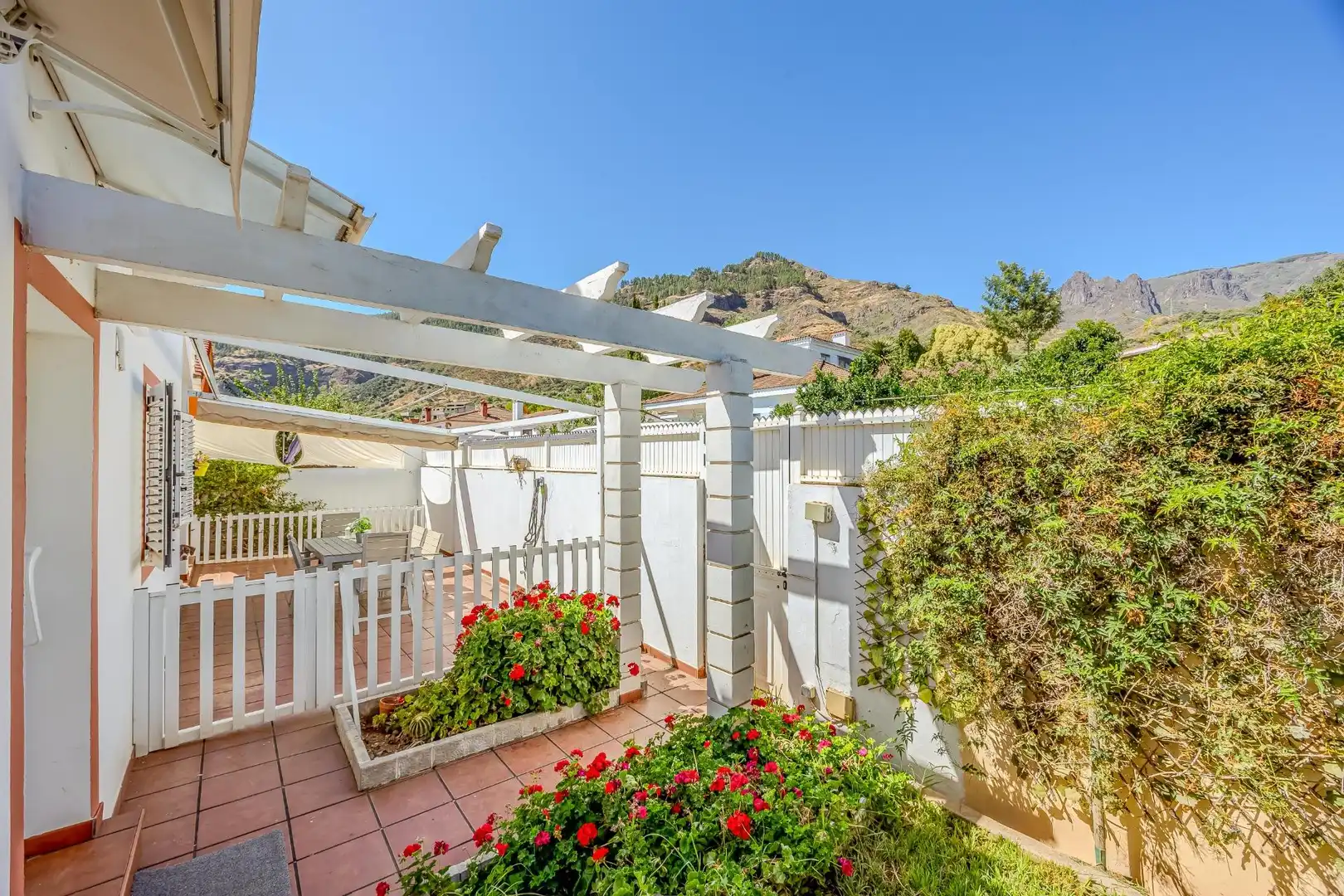 Terrasse von Haus oder Chalet zum Verkauf in Valsequillo de Gran Canaria mit Klimaanlage, Heizung und Privatgarten