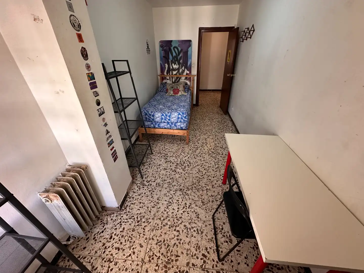 Bedroom of Flat for sale in Cuenca  with Heating, Terrace and Furnished