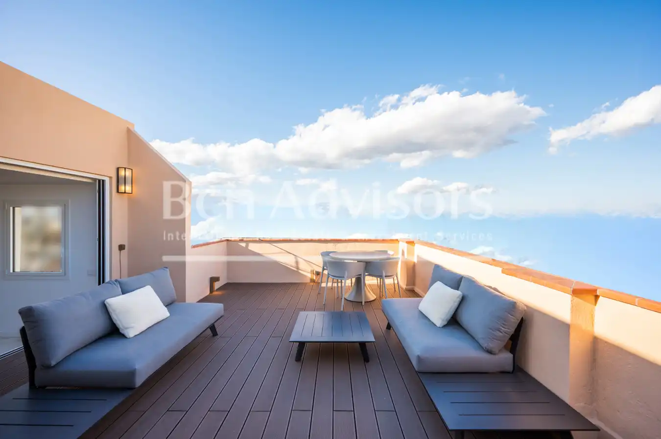 Terrasse von Dachboden zum Verkauf in Barcelona mit Klimaanlage, Heizung und Terrasse