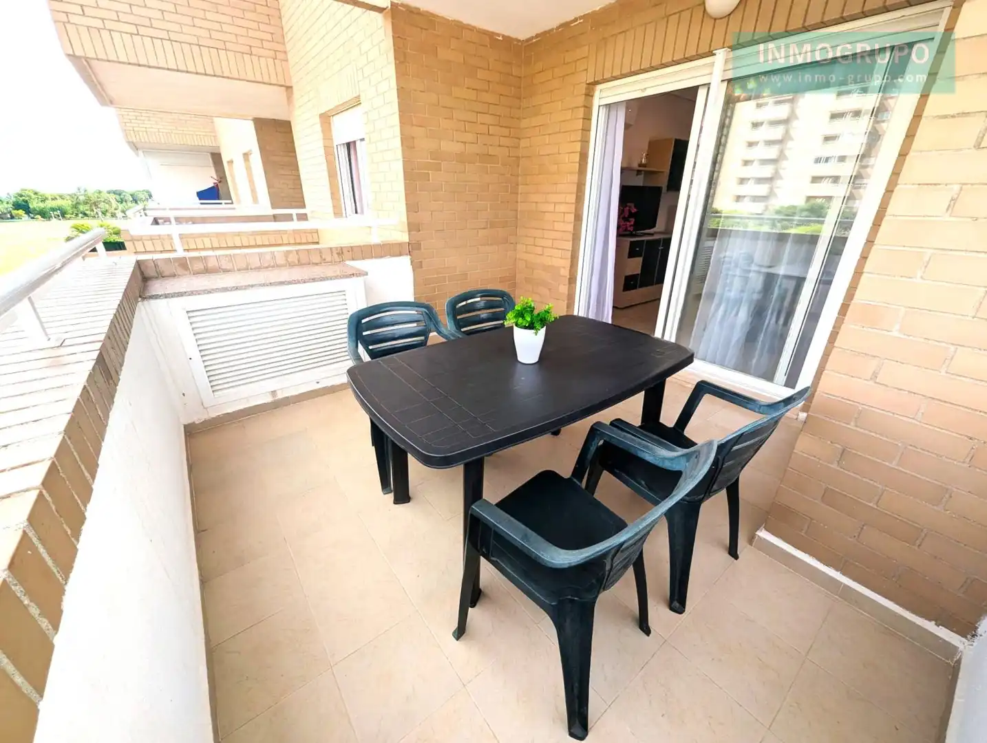 Terraza de Apartamento en venta en Oropesa del Mar / Orpesa con Aire acondicionado, Calefacción y Terraza
