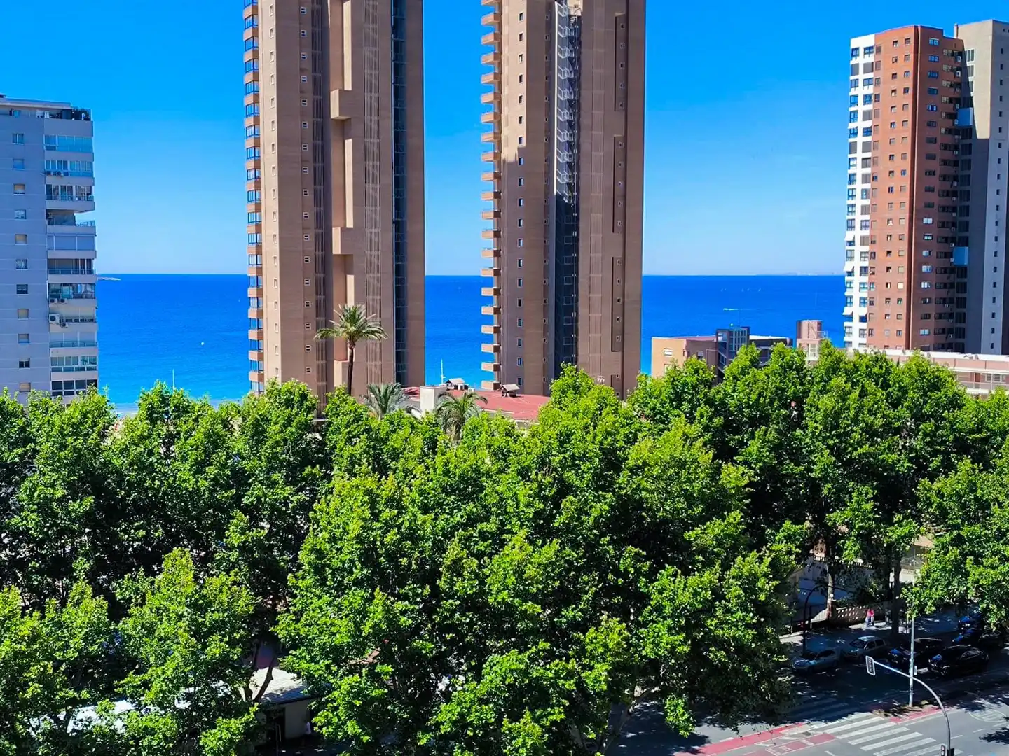 Vista exterior de Piso en venta en Benidorm con Aire acondicionado, Calefacción y Terraza