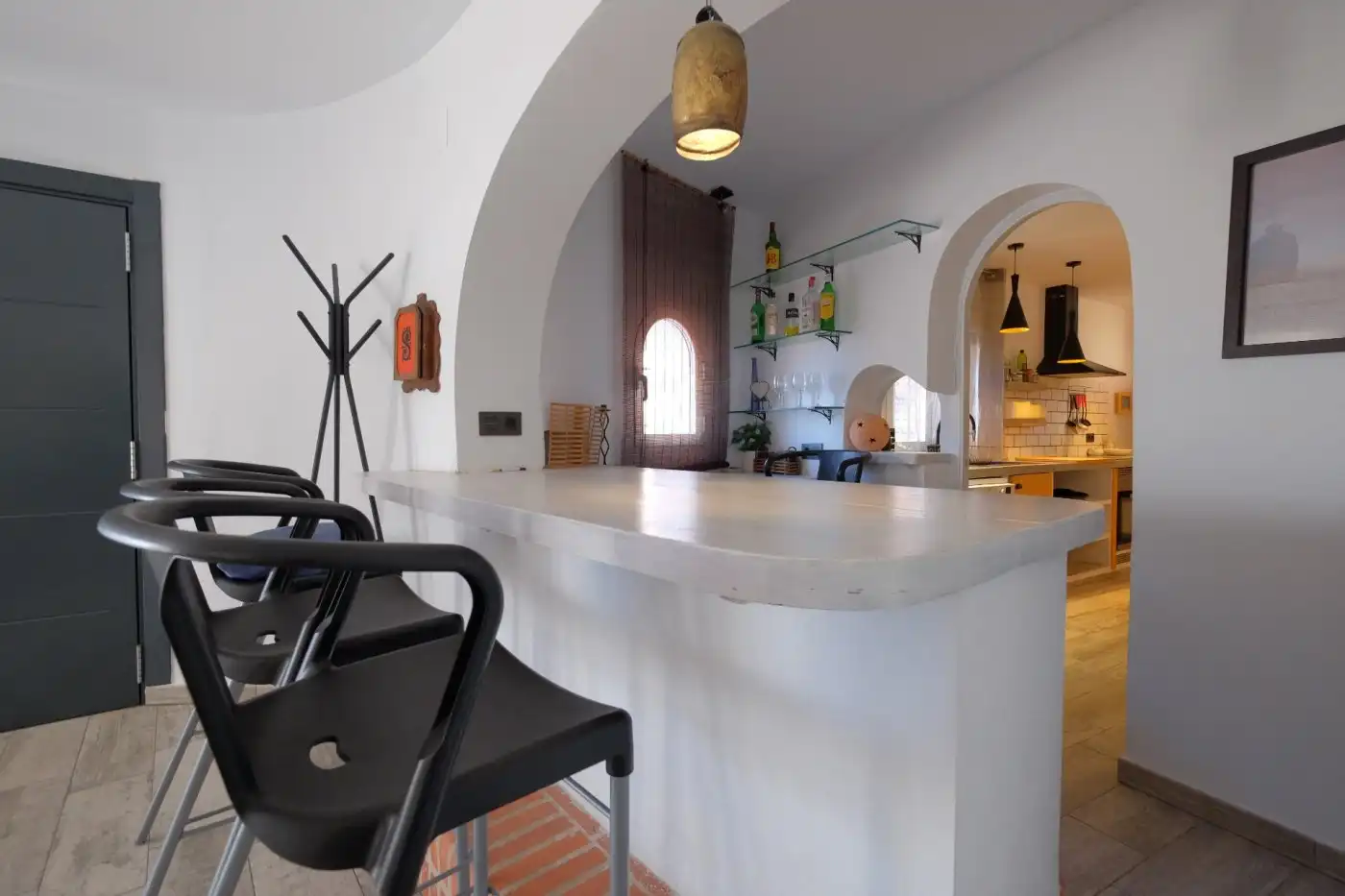 Cuina de Casa o xalet en venda en Calpe / Calp amb Aire condicionat, Calefacció i Jardí privat