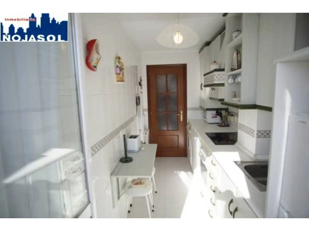Küche von Dachboden zur Miete in Noja mit Heizung, Terrasse und Möbliert