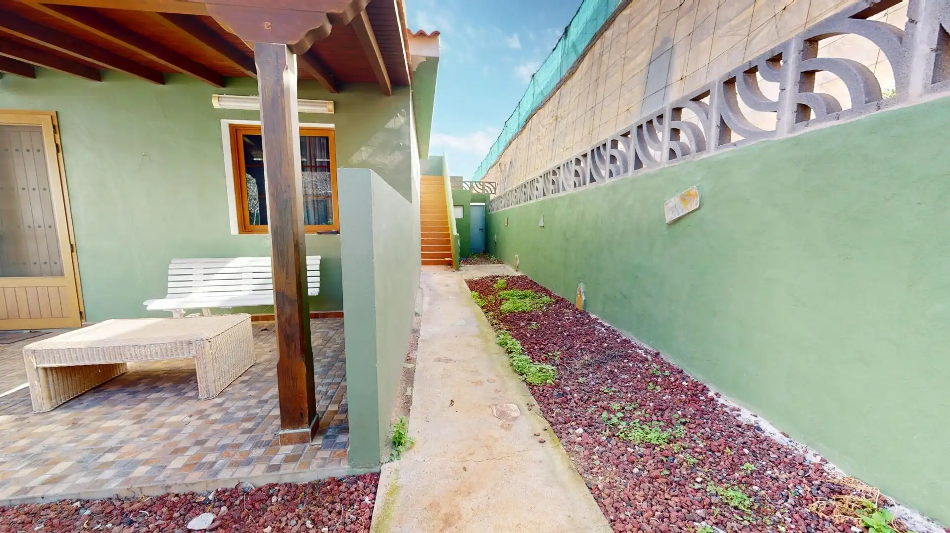Exterior view of Houses for sale in Gáldar  with Air Conditioner, Private garden and Terrace