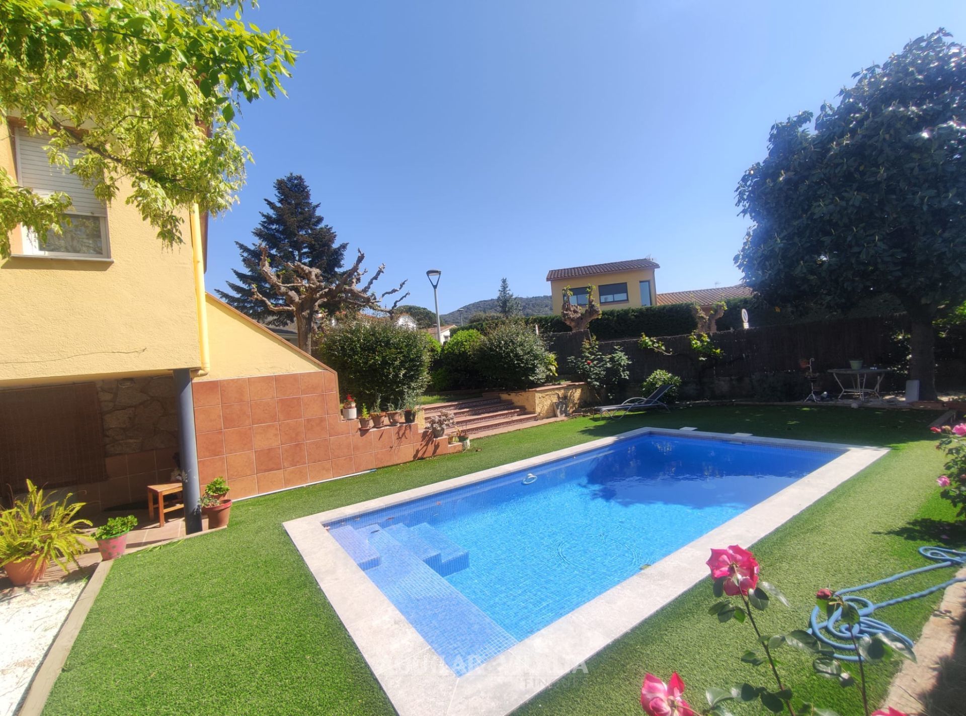 Swimming pool of House or chalet for sale in La Roca del Vallès  with Heating, Private garden and Terrace