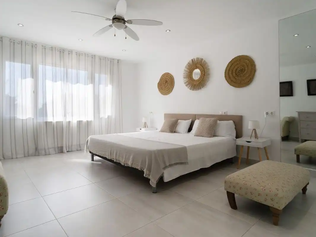 Bedroom of Houses for rent in Jávea / Xàbia  with Air Conditioner, Private garden and Terrace