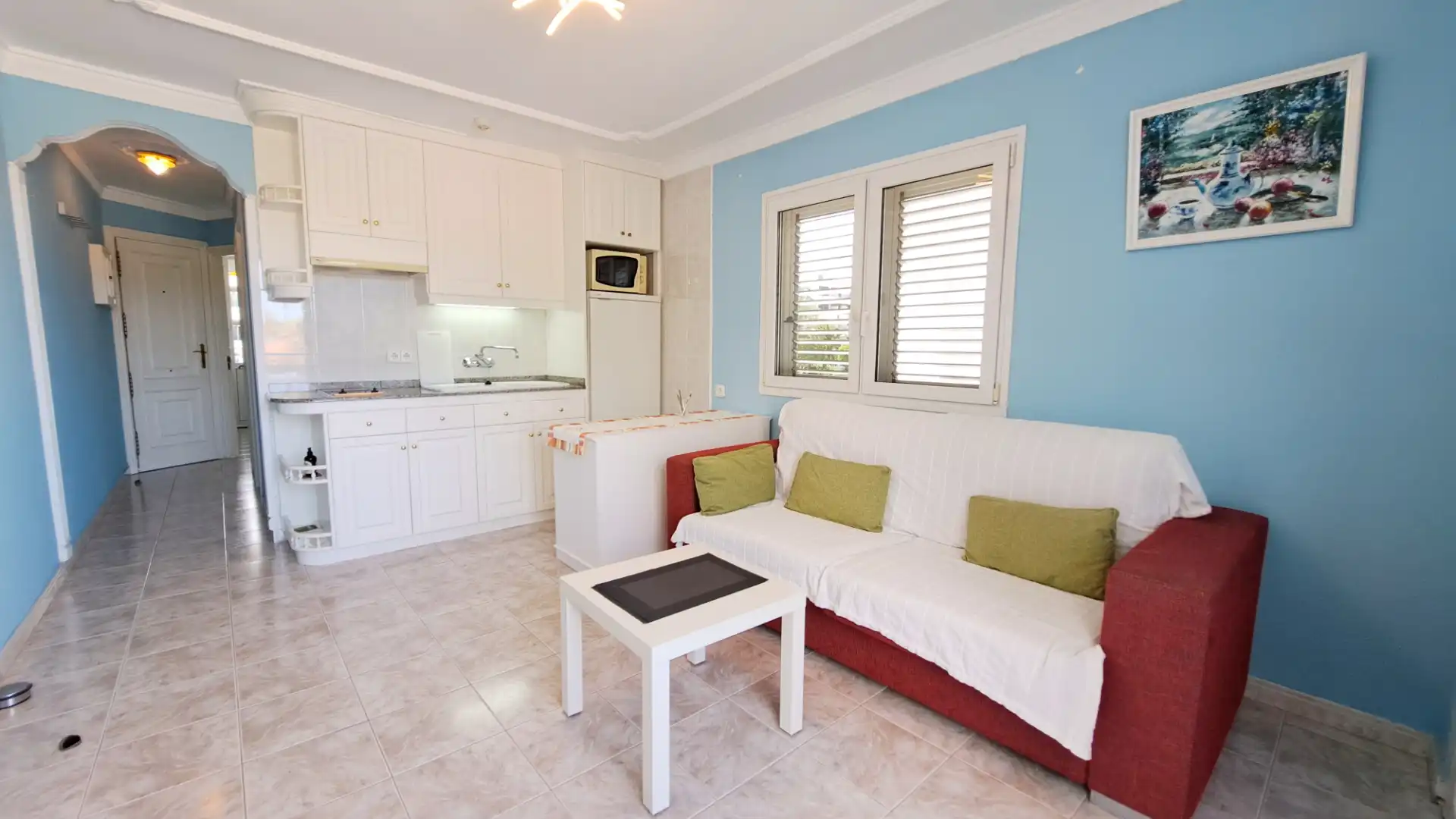 Living room of Flat for sale in San Bartolomé de Tirajana  with Balcony and Community pool