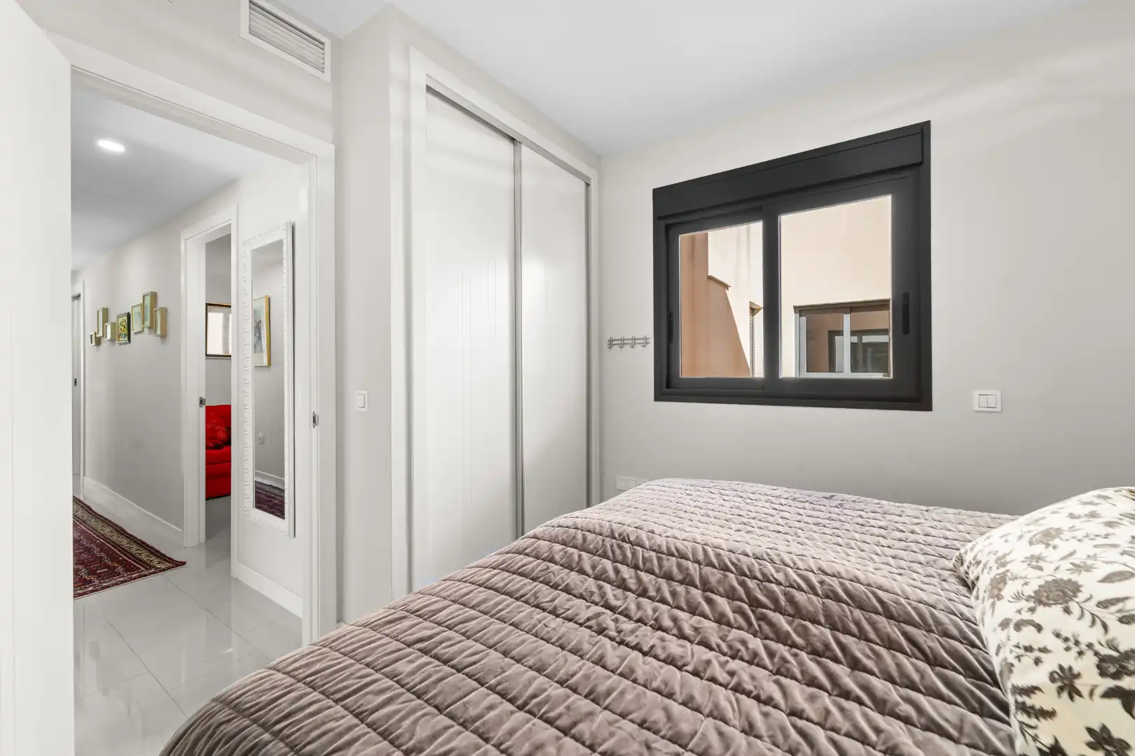 Schlafzimmer von Dachboden zum Verkauf in Vélez-Málaga mit Klimaanlage, Terrasse und Möbliert