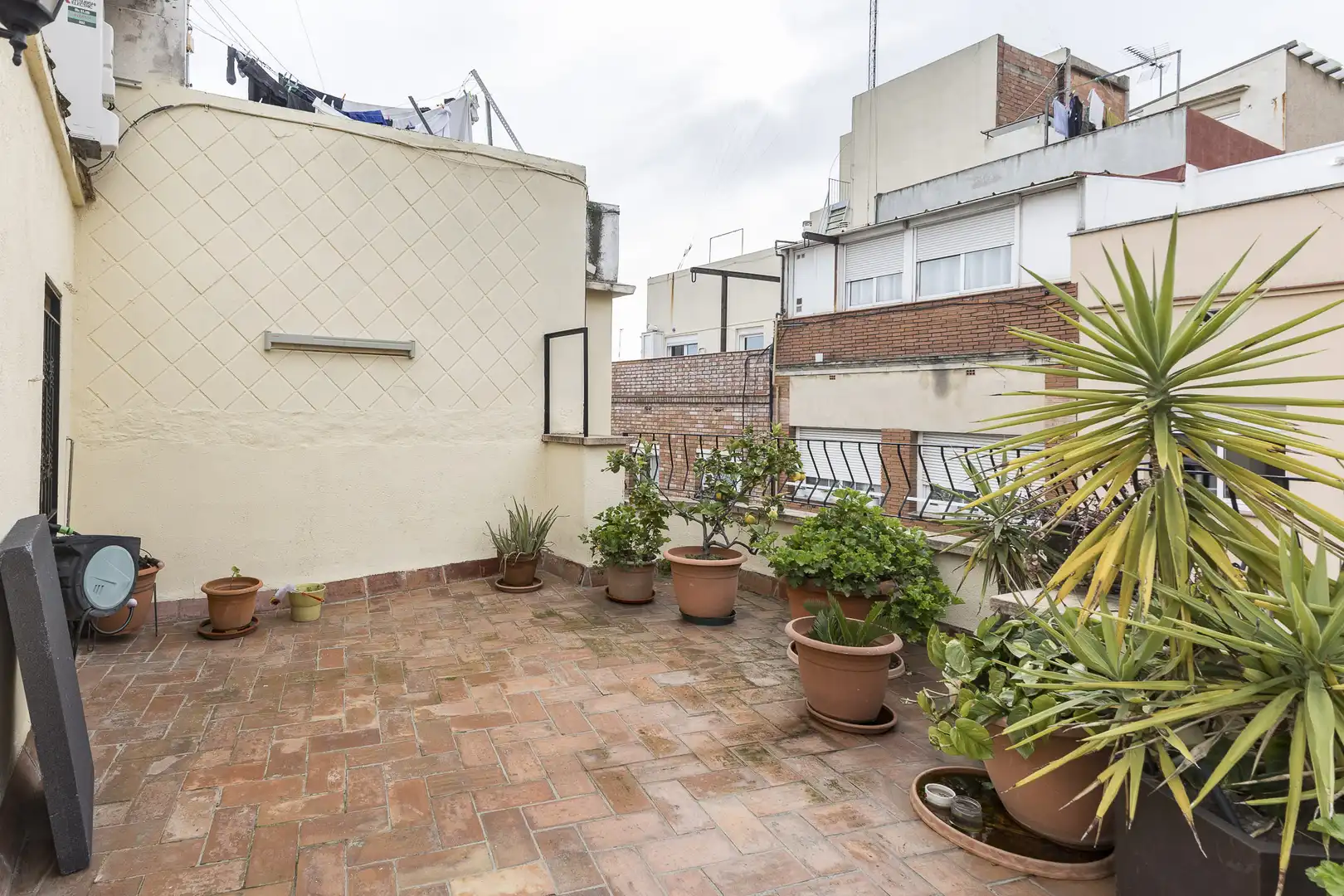 Terraza de Casa adosada en venta en Barcelona con Calefacción