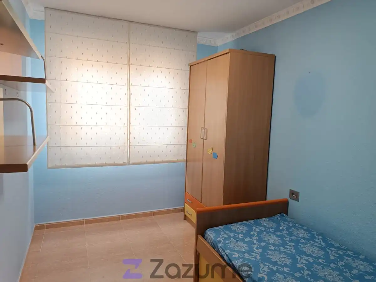 Bedroom of Flat for rent in L'Alcora  with Air Conditioner, Heating and Furnished
