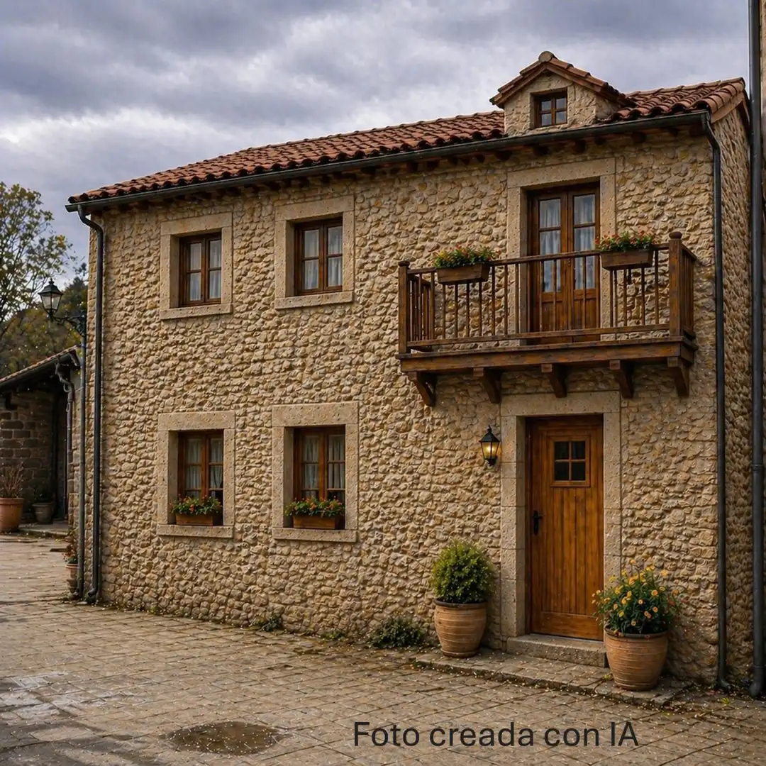 Vista exterior de Casa adosada en venta en Cabezón de la Sal