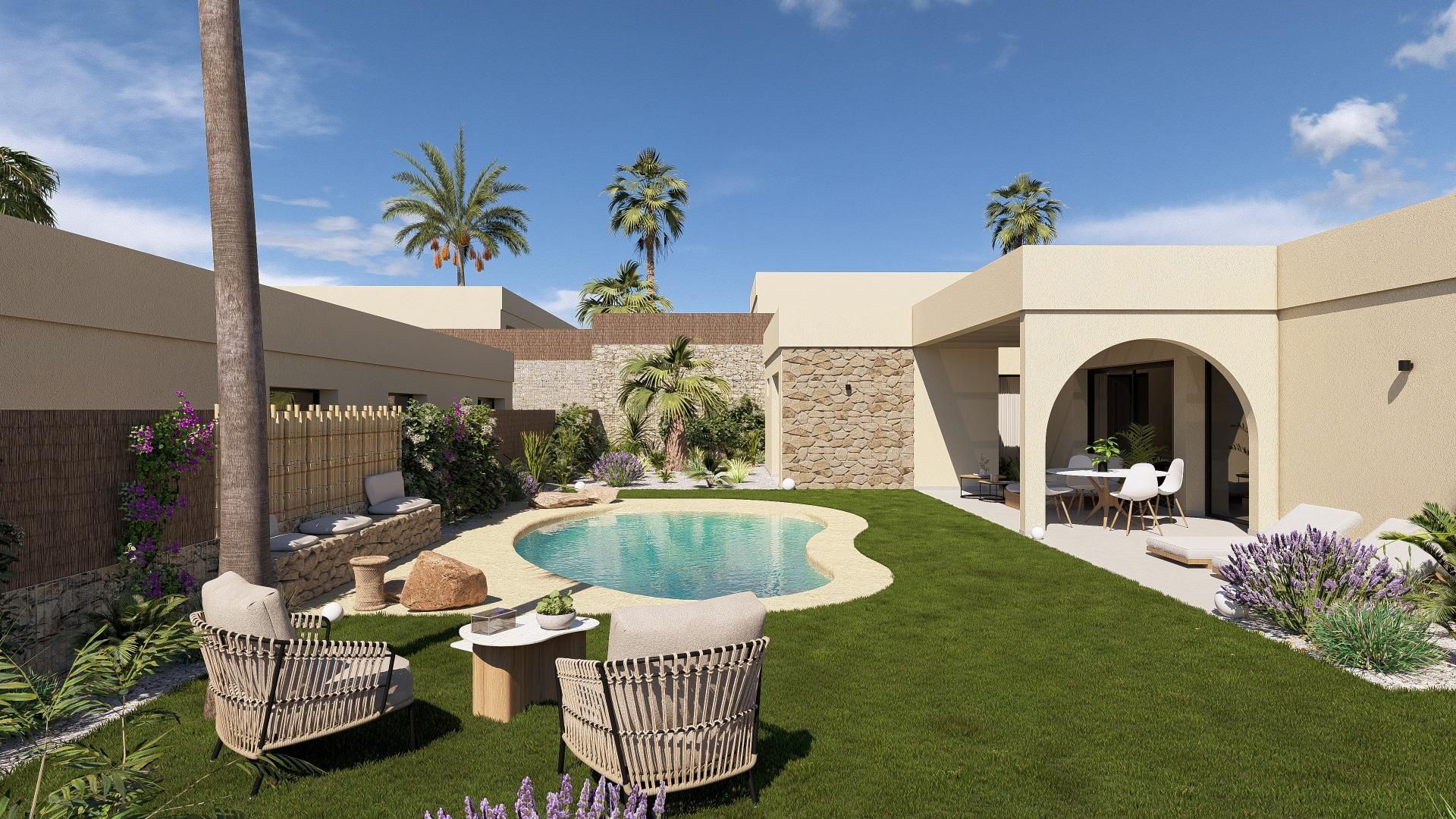Terrassa de Casa o xalet en venda en  Murcia Capital amb Aire condicionat, Calefacció i Jardí privat