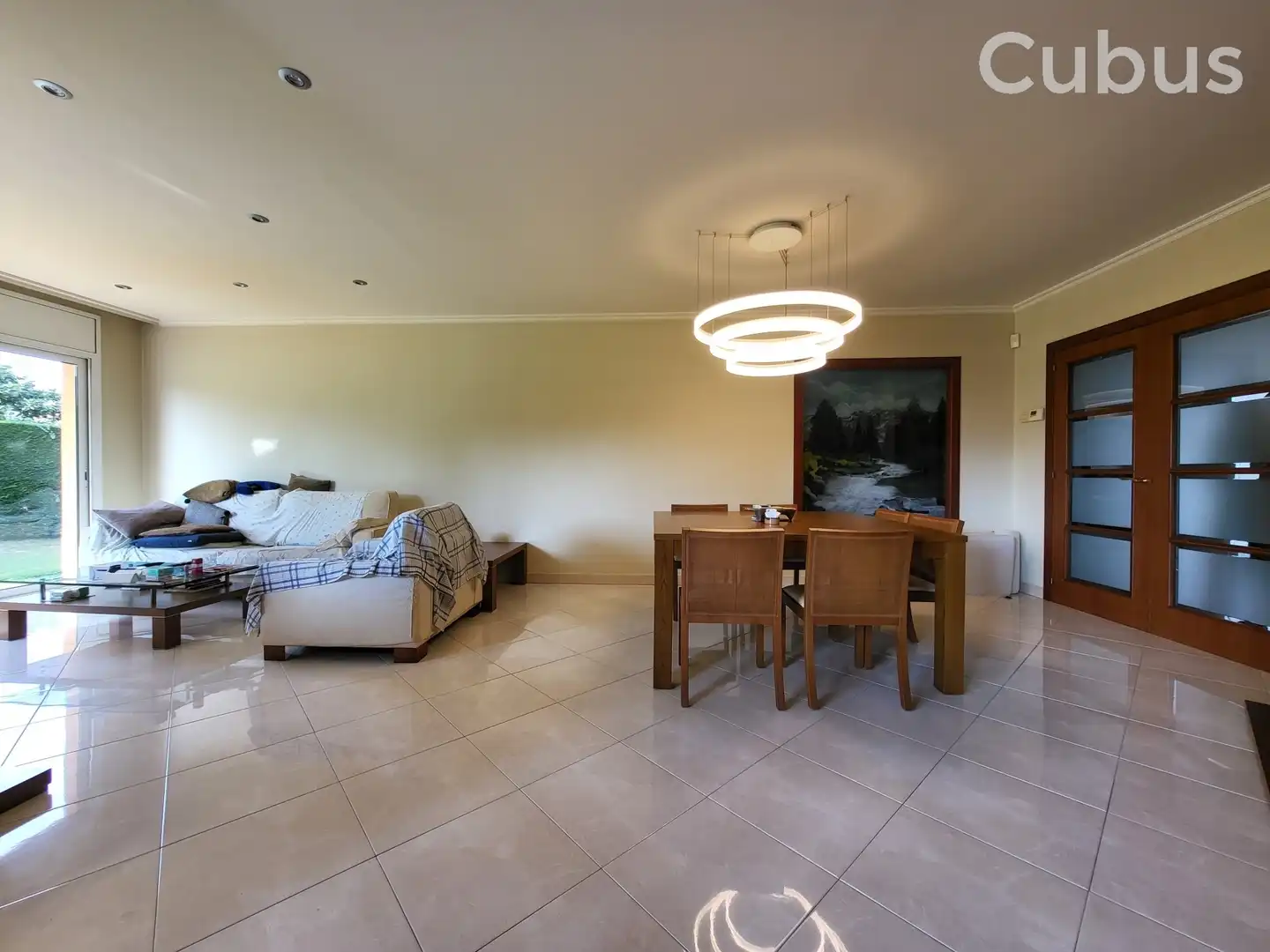 Dining room of Houses for sale in Les Preses  with Air Conditioner, Heating and Terrace